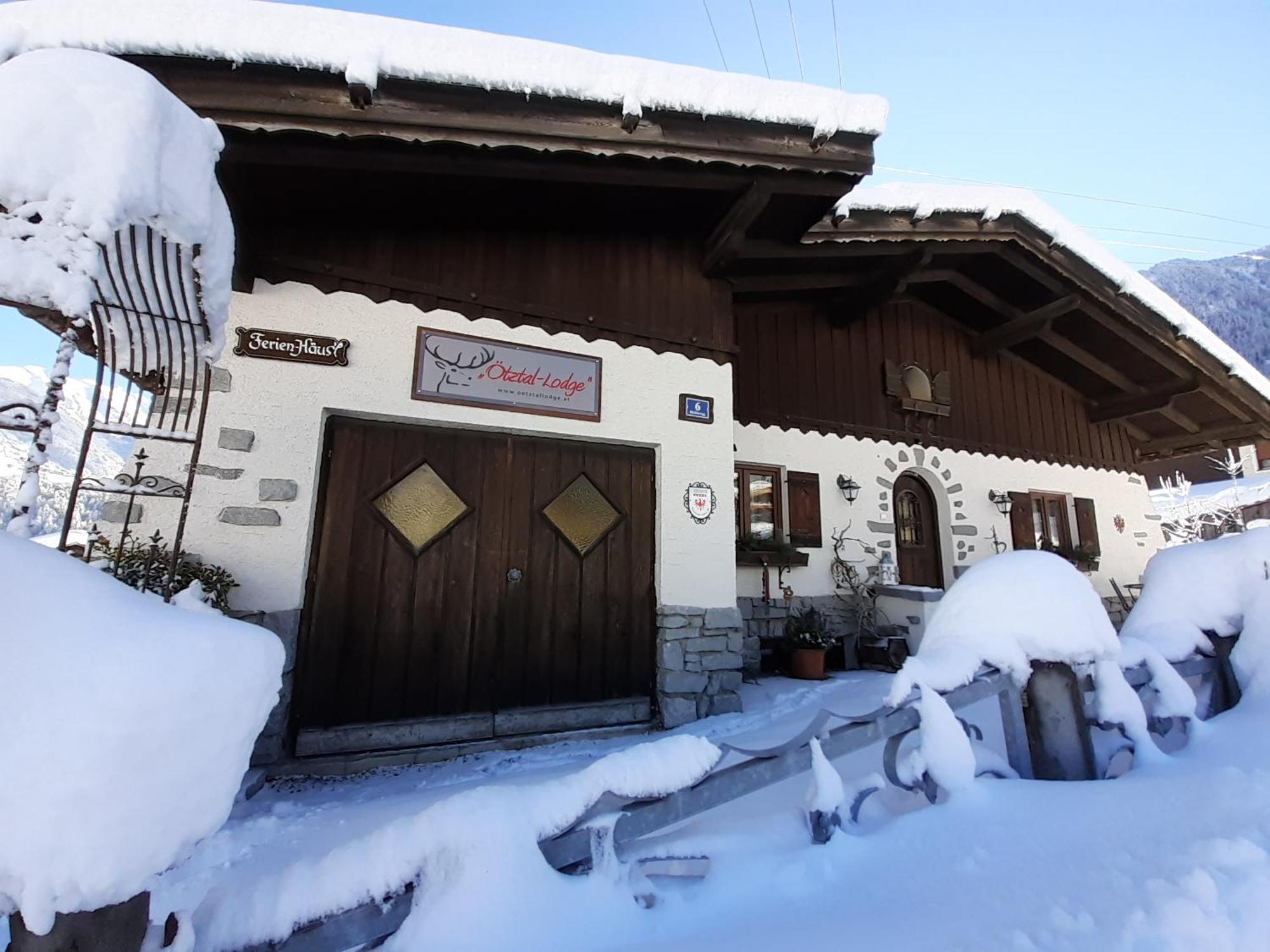 Ferienhaus Oetztal-Lodge Sautens Esterno foto